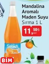 SIRMA  MANDALİNA AROMALI MADEN SUYU